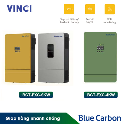 Biến tần Hybrid Blue Carbon BCT-FXC-6KW