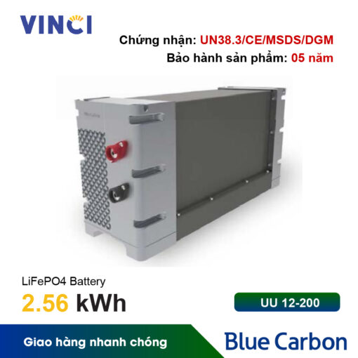 Pin lưu trữ Blue Carbon UU 12-200 2.56kWh