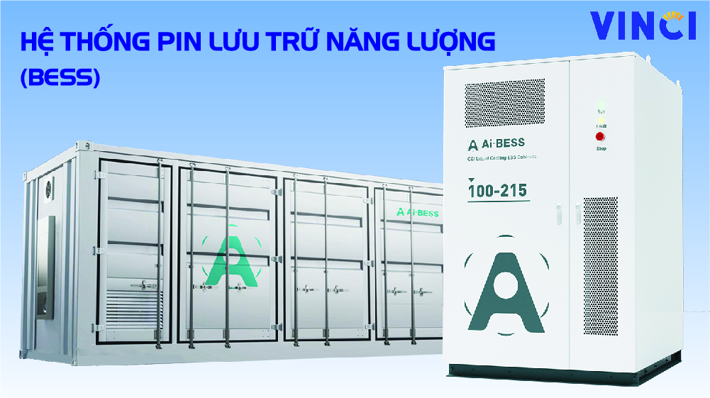 Hệ thống pin lưu trữ năng lượng mặt trời Hệ thống pin lưu trữ năng lượng mặt trời; hệ thống lưu trữ điện mặt trời; hệ thống lưu trữ năng lượng mặt trời; hệ thống lưu trữ năng lượng; hệ thống điện mặt trời có lưu trữ; vinci; vinci solar; hệ lưu trữ; điện mặt trời;
