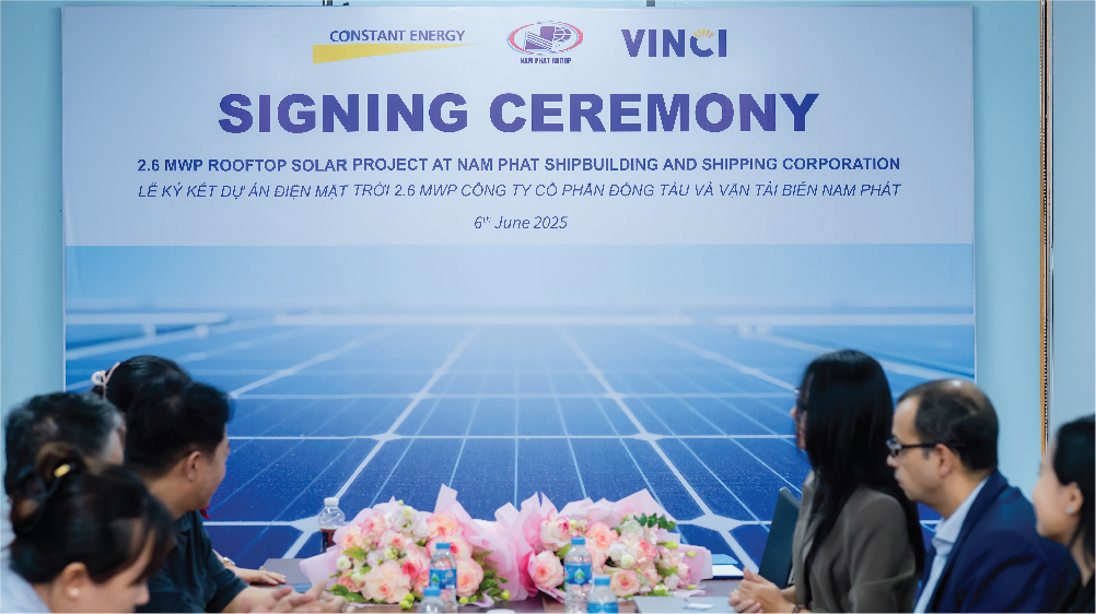 hợp đồng ppa; ppa; điện mặt trời; điện năng lượng mặt trời; vinci; vinci solar; nam phát group; Constant Energy 