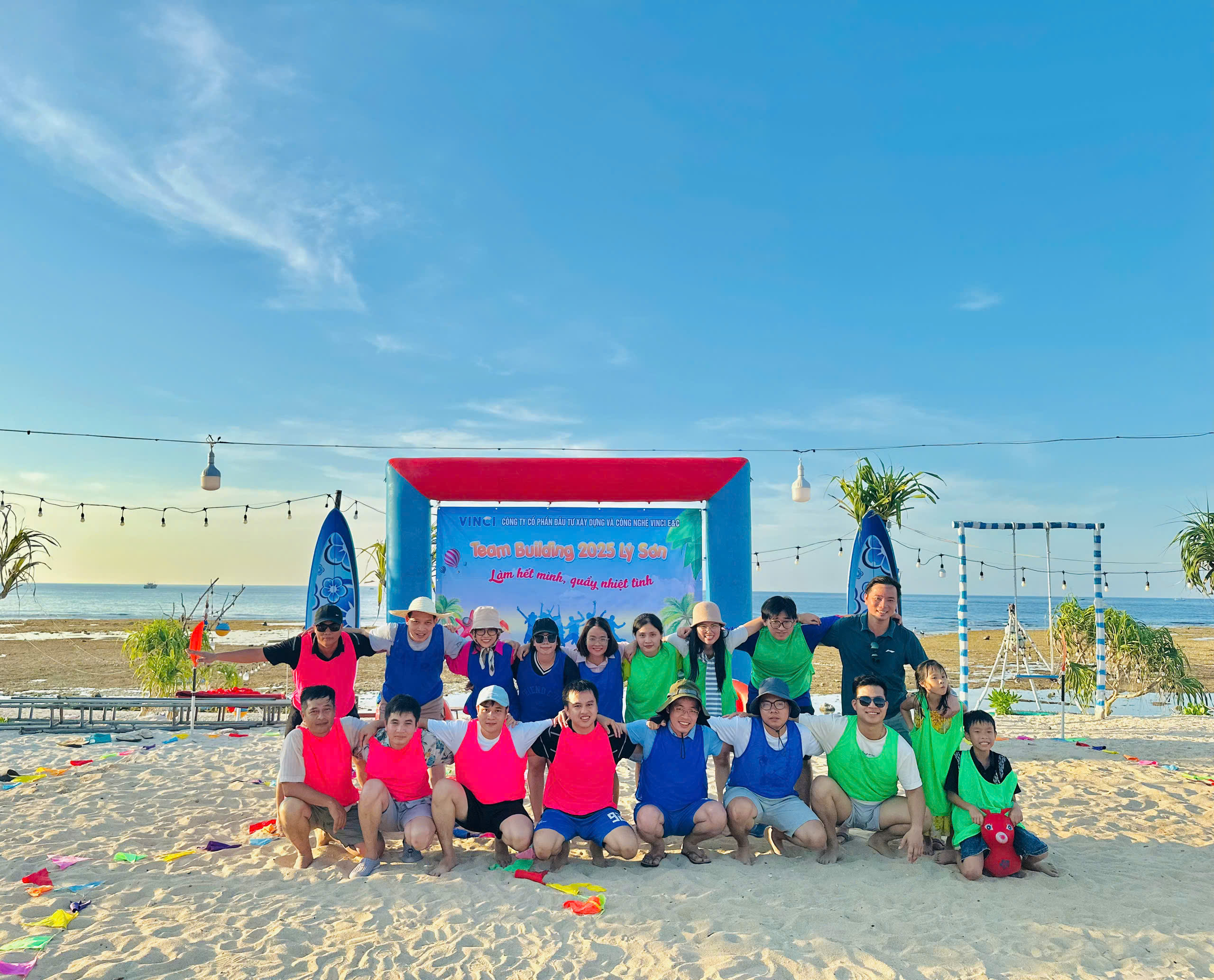 vinci team building team building; hoạt động team building; sự kiện team building; vinci team building; team building lý sơn;