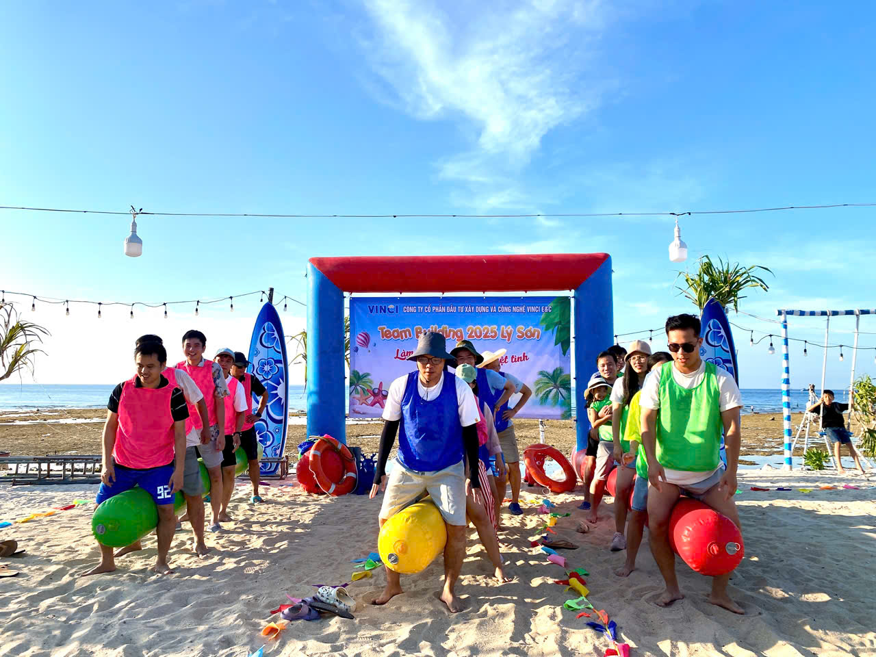 vinci team building team building; vinci team building; hoạt động tập thể; team building lý sơn