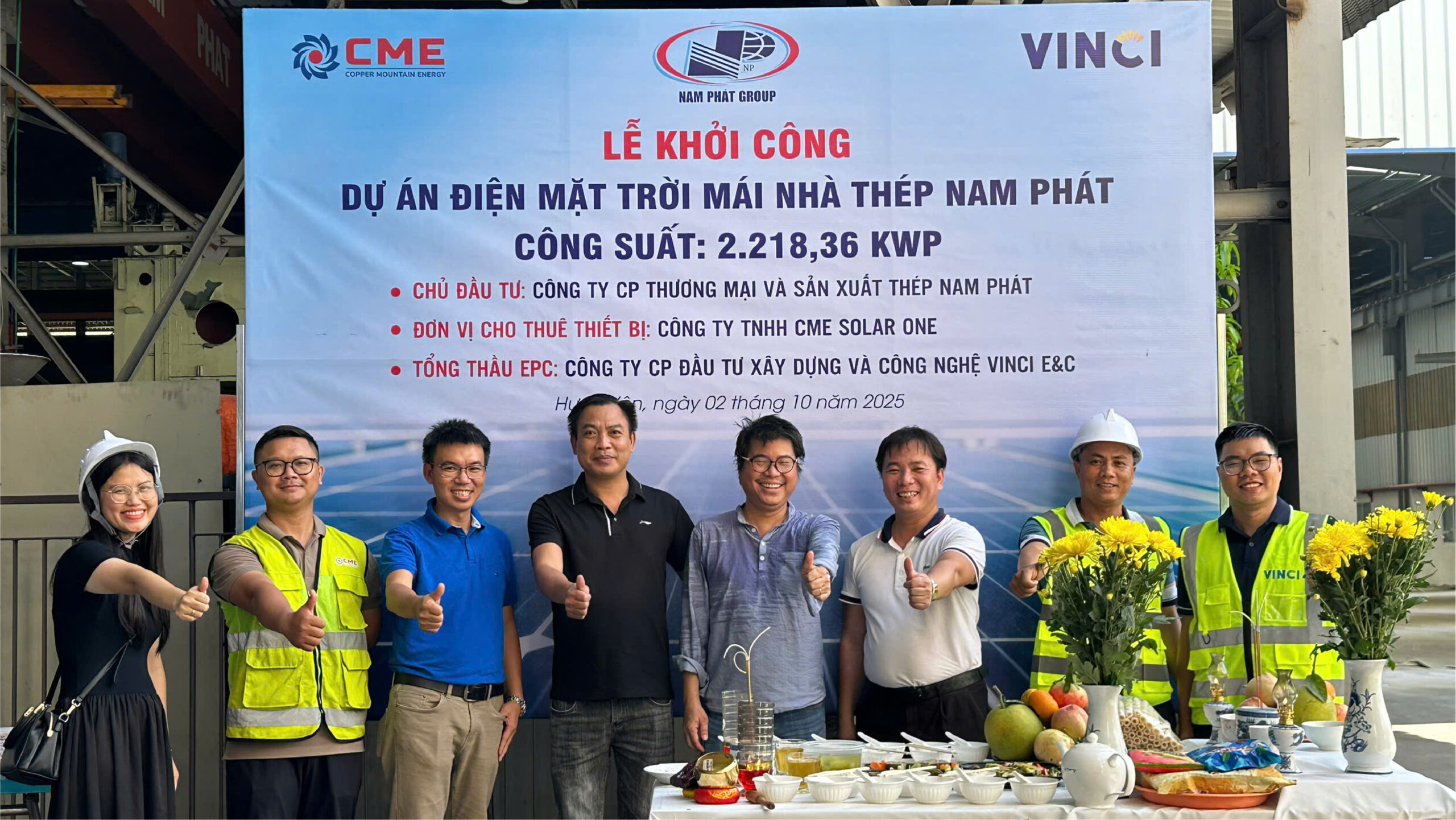 điện mặt trời mái nhà điện mặt trời mái nhà; điện mặt trời mái nhà thép nam phát; tổng thầu EPC; điện mặt trời áp mái; solar; vinci; vinci e&c; vinci power;